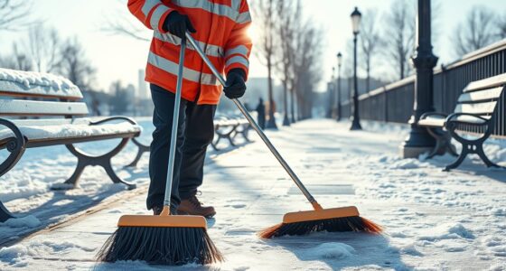 preventing ice buildup during winter