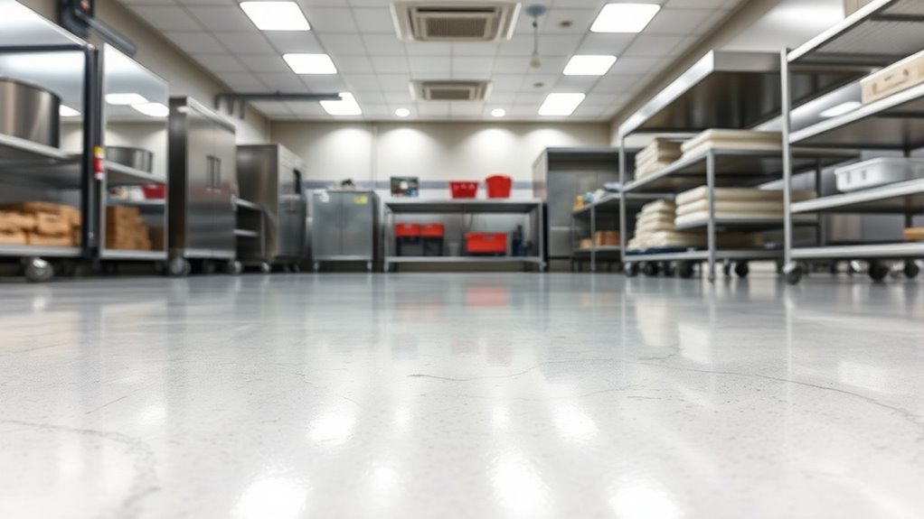 proper floor cleaning and safety