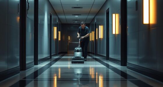 quiet night cleaning tips