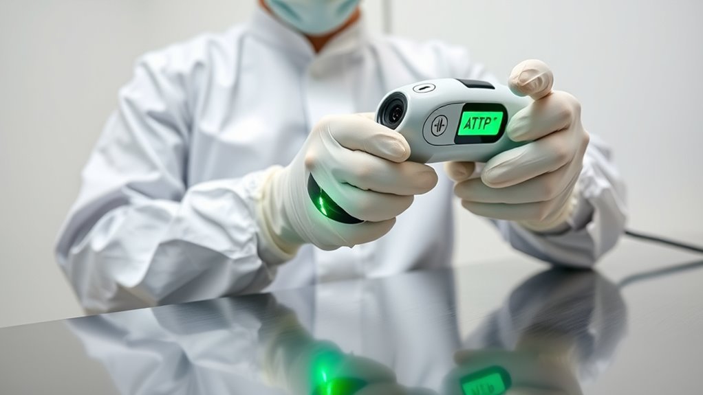 rapid surface cleanliness verification