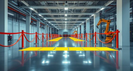 robot area and zone selection