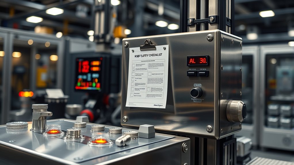 robot operator safety procedures