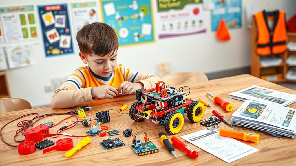 safe engaging age appropriate kits
