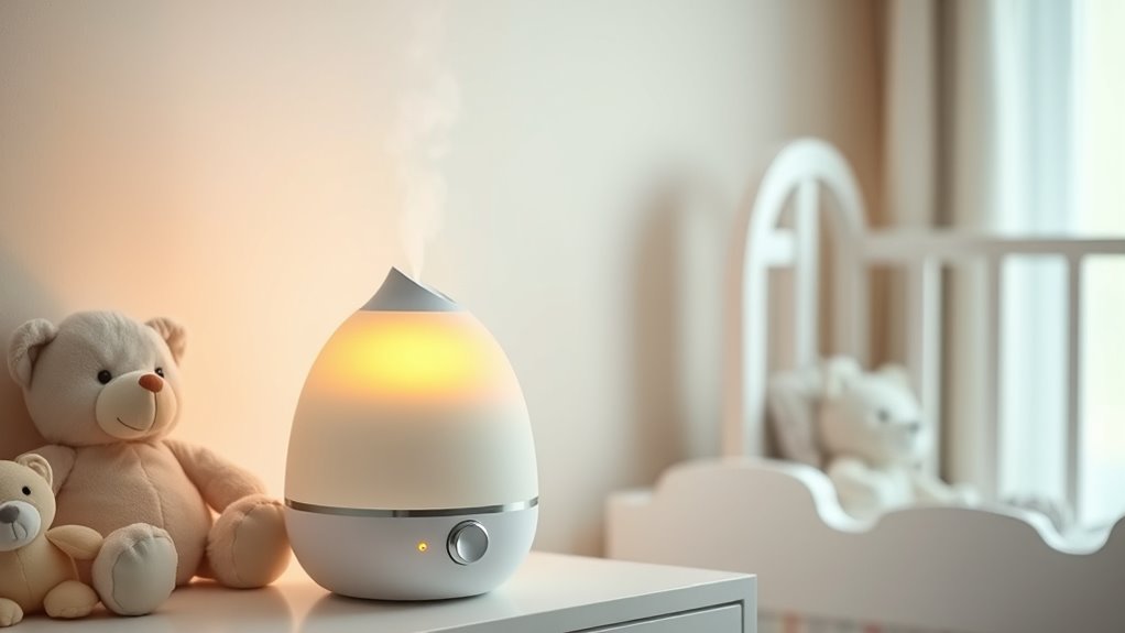 safe quiet easy to clean humidifier