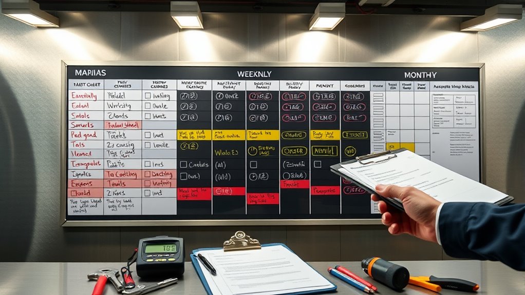 scheduled preventive maintenance plan