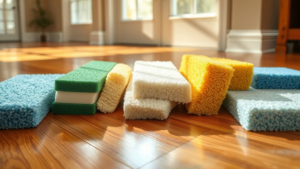 selecting appropriate floor scrubbing pads