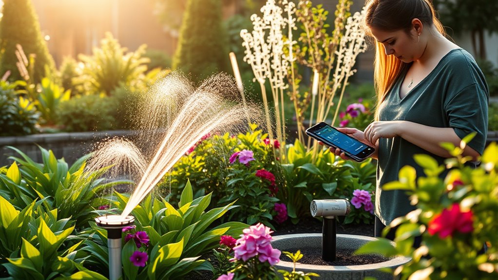 smart irrigation system features
