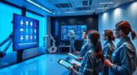 staff training for robot alerts