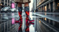stylish functional rain boots
