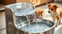 top automatic pet water fountains