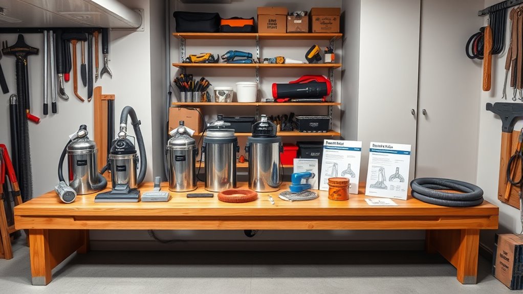 top diy central vacuum kits