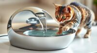 top luxury cat water fountains