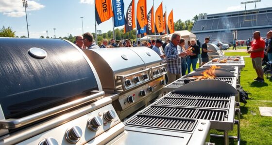 top luxury tailgate grills