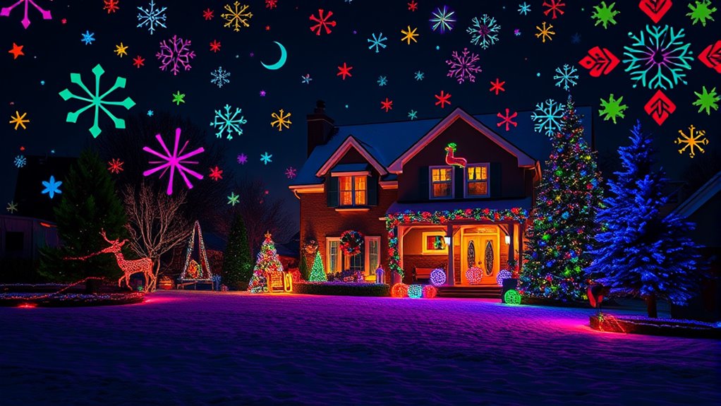 top outdoor holiday light projectors