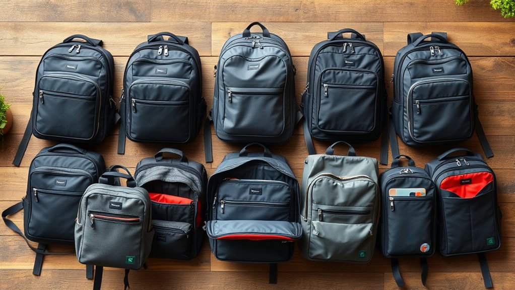 top stylish laptop travel backpacks