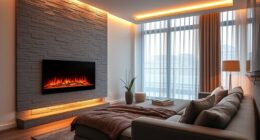 top ventless electric fireplaces