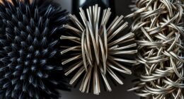 types of brush materials