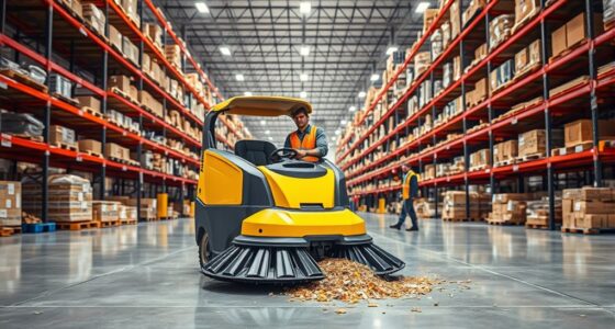 warehouse and plant sweepers