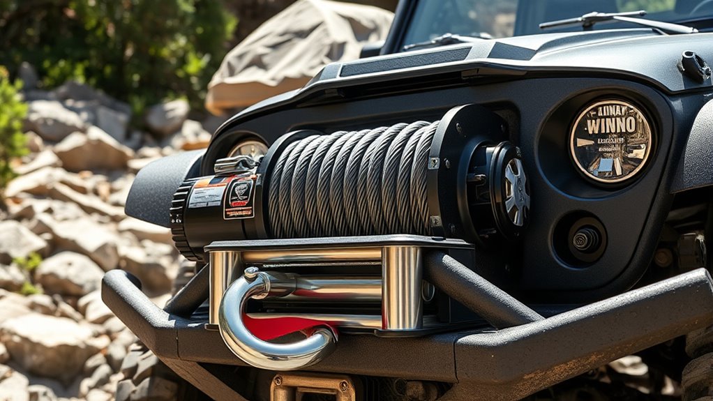winch features and specifications