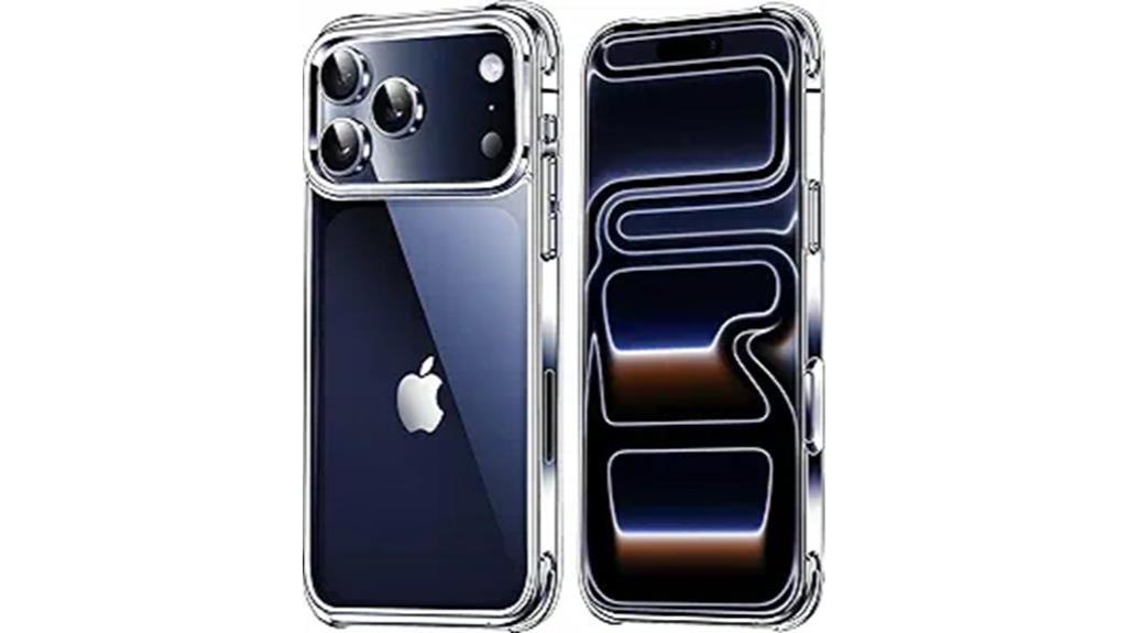 clear iphone 17 pro max case