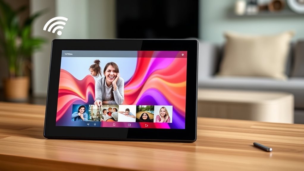 email photo sharing features