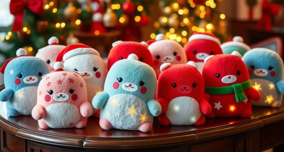 festive squishmallows holiday collection