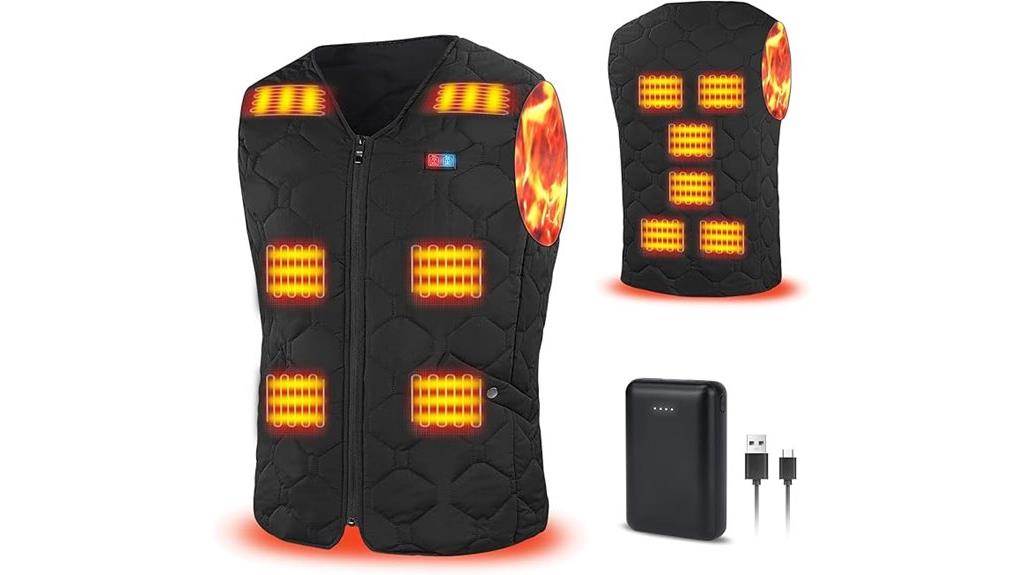 heated men s vest