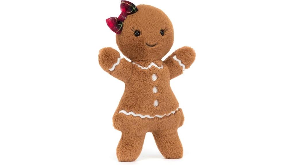 jellycat gingerbread ruby toy