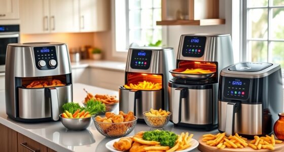 large family air fryers