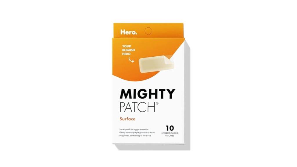 large pimple patch hero