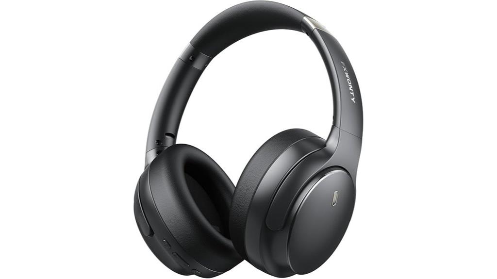 long lasting hybrid noise cancelling headphones