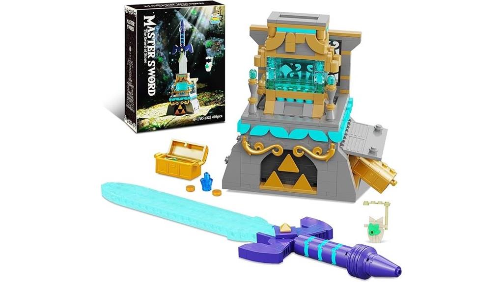 master sword building block set