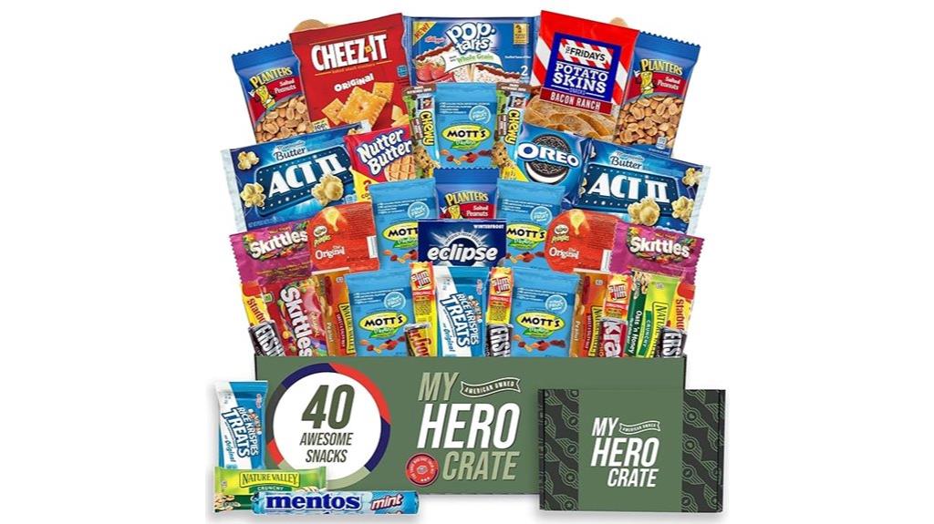 military snack variety pack