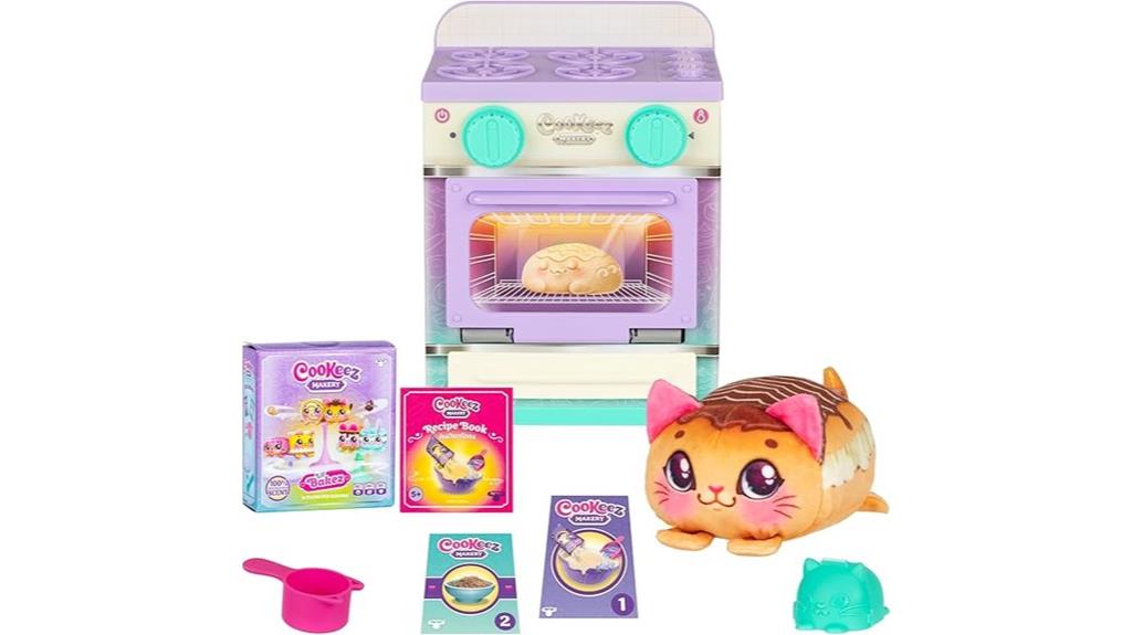 miniature baking oven playset