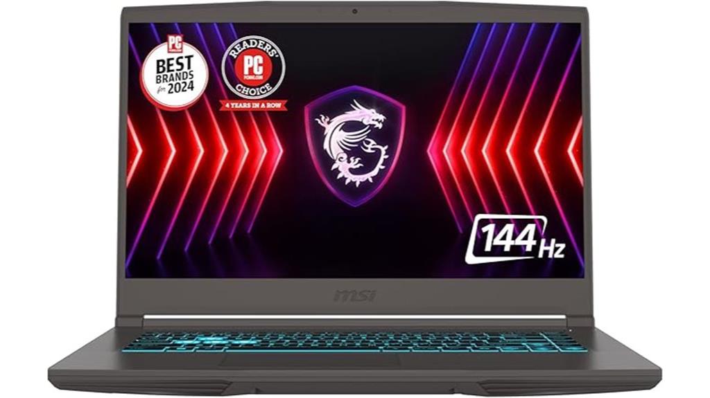 msi thin gaming laptop
