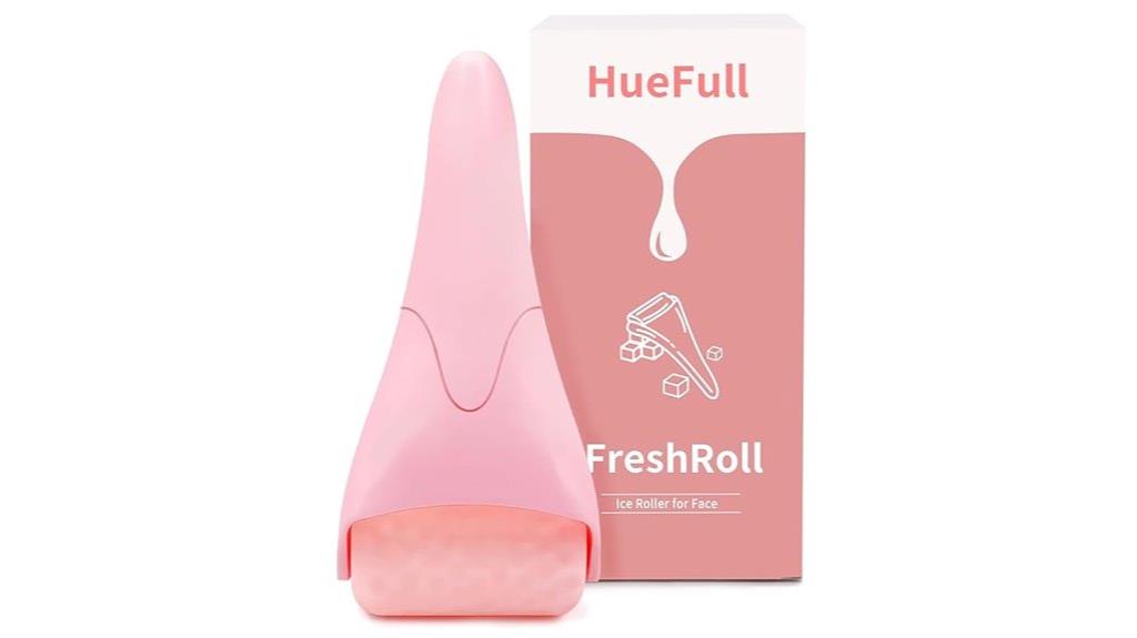 pink face ice roller