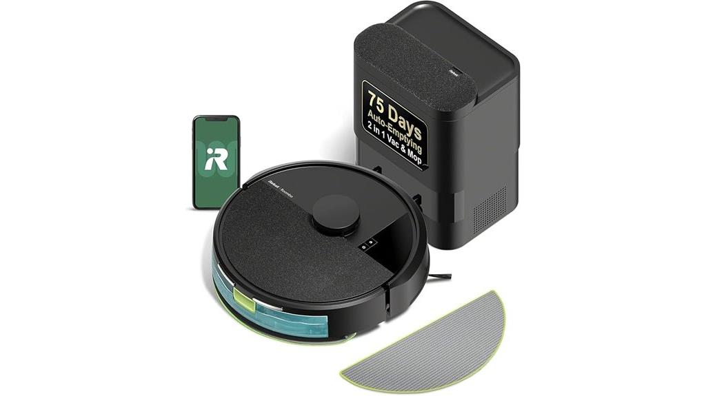 robot vacuum and mop