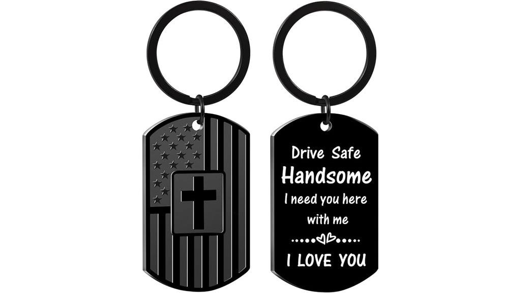 safe driving keychain gift
