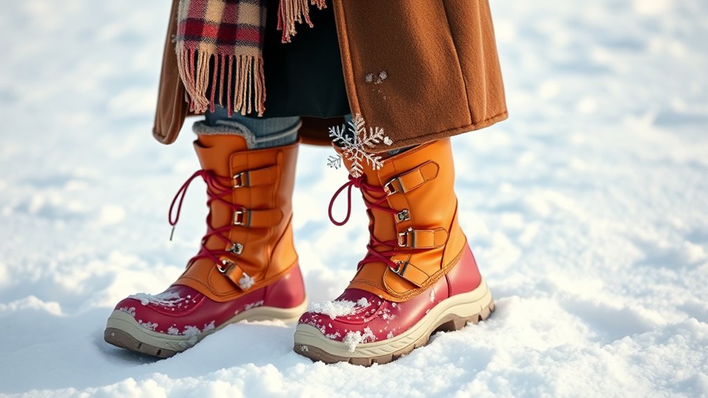 stylish waterproof winter footwear