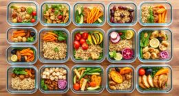 top glass food storage