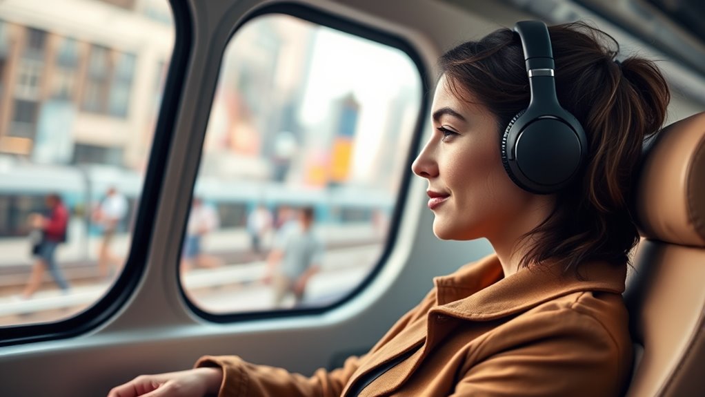 travel noise canceling headphone features