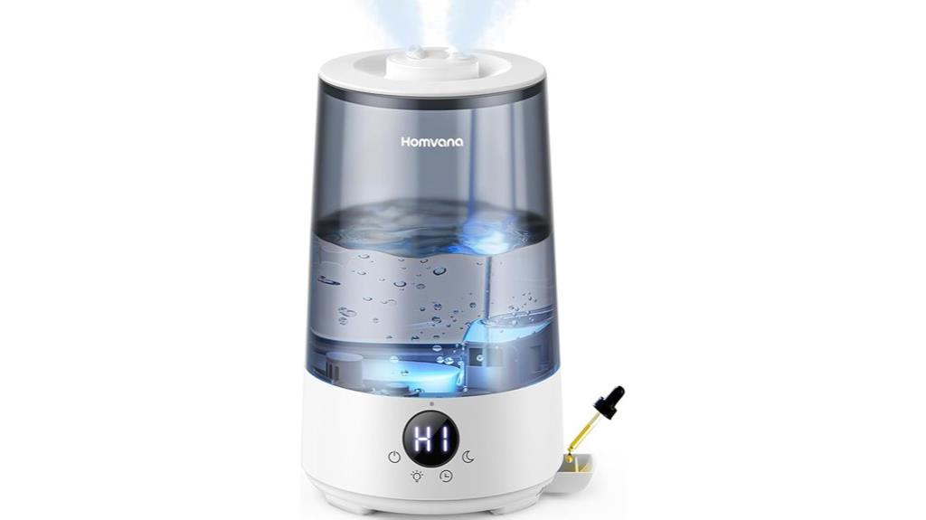 ultrasonic humidifier 3 6l colorful lights