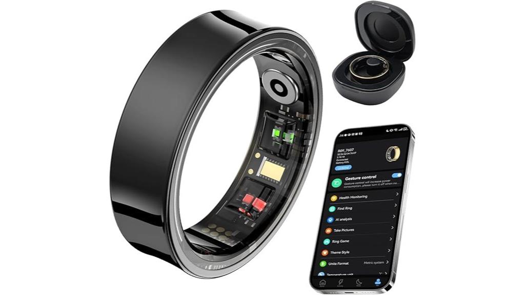 universal fitness tracking ring