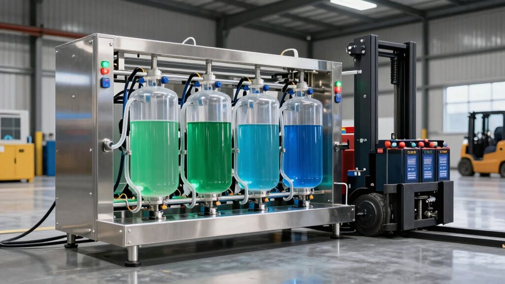 automated battery watering systems