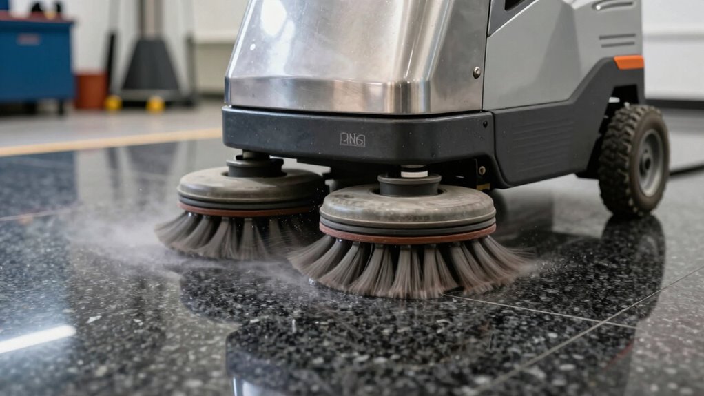 automated stone floor maintenance