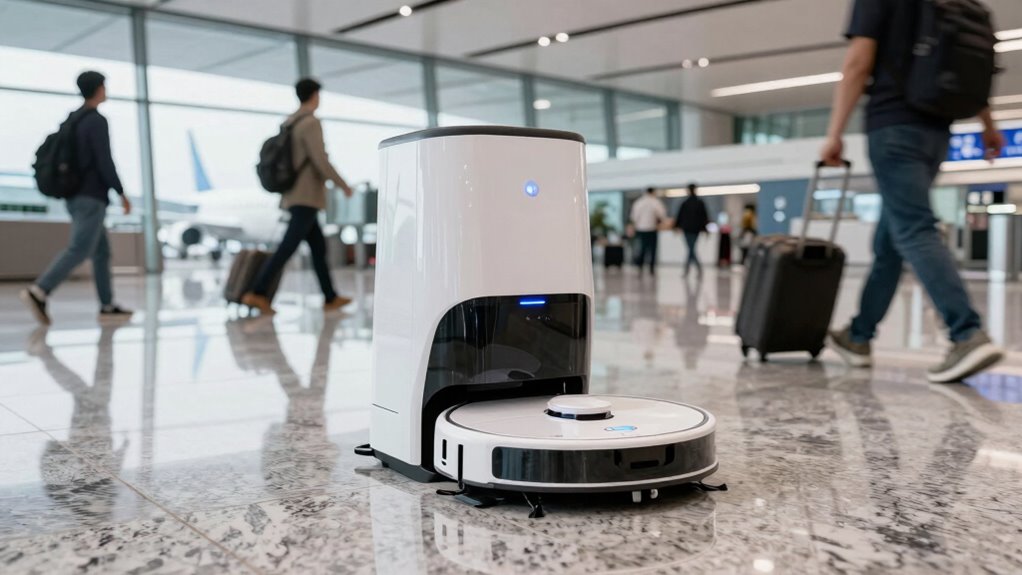 autonomous airport cleaning systems