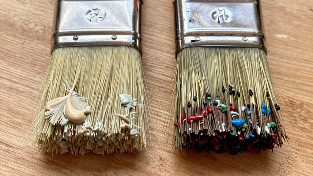 brush choice impacts painting style