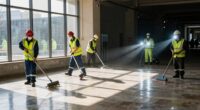 choosing cleaning schedule timing