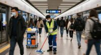 clean efficiently during busy times