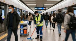 clean efficiently during busy times